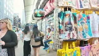 NYC Little Italy & Chinatown Walk 4K | Late Afternoon Street Scenes