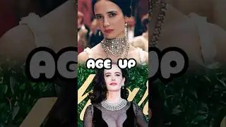 Eva Green  (2001-2025) Share her photos from participating in various movie shoots as she age