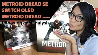TRIPLE UNBOXING!!! Does the Special Edition deliver Metroid Dread Amiibo Special Edition Switch OLED