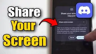 How to Share your Screen on Discord using your Android Phone or iPhone (Easy Method)