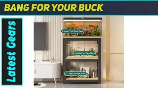 Удивительная подставка для аквариума! 250 кг веселья с рыбками!