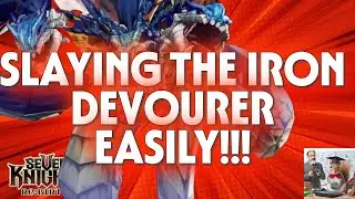 Seven Knights Re:Birth - SLAYING THE IRON DEVOURER EASILY!!!