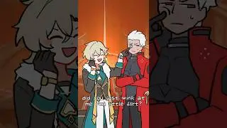 Did you just wink at me, you little flirt (CR.idrila) #honkaistarrail #aventurine #hsrxfate #archer