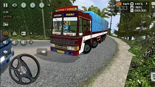 💥Ashok Leyland Truck Speed Breaker Off Road Map Gameplay | BUS Simulator Indonesia