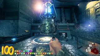 BRAND NEW EASTER EGG BOSS FIGHT in DER RIESE... (COD Custom Zombies)