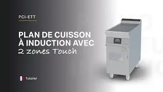 1 PCI-ETT Plan de cuisson &agrave; induction - 2 zones touch