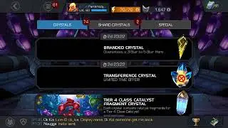 Act 5 Completion Rewards. 7 T4 Class Catalysts + 2 5 Star Hero Crystal Opening