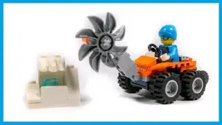 LEGO 30360 City Arctic Ice Saw Speed Build