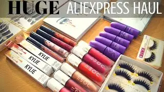 HUGE Aliexpress Haul | Swatches & Review!!