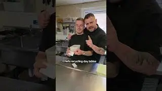 chefs re labeling food... #chef #cheflife #chefs #kitchen #kitchenlife