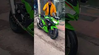 Sirf 10 din purani Ninja 🧐 for sale 2024 🎉 #subscribe #dream #bike #luxury #superbike #ninja
