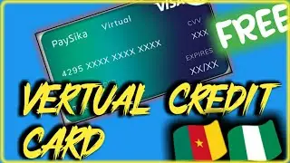 Vertual Credit Card Free For Africans 🌍, Get Paysika Vertual Card