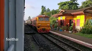 รถไฟชั้น 3 สายใต้ ขบวนชุมพร- หาดใหญ่ นั่งไปหลังสวน