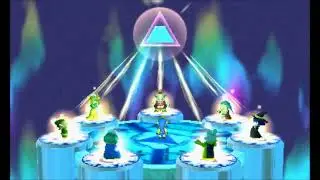 Zelda Link Gets The Triforce of Courage