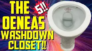 No5!! The oeneas Washdown closet with S trap!!