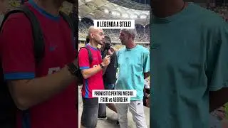 Vali Badea a dat pronosticul pentru meciul FCSB vs ABERDEEN#fcsb #aberdeen