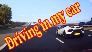 Driving in my car - going to TESCO the long way