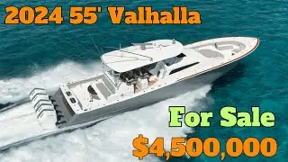 Almost New 55 Valhalla V55 Center Console Boat For Sale - Valhalla V-55 Tour