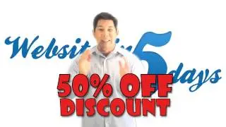 WebsiteIn5Days.com's New SEO Program....and it's 50% off this month!