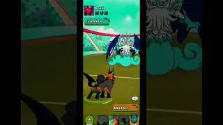 glixonyx vs anubolt dynamons world battle in online arena 🤯 #dynamonsworld #shorts