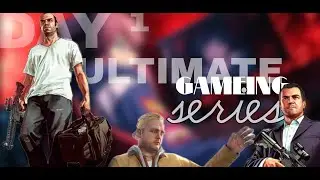 Day 1 | Ultimate  gaming challenge-Completing GTA V Before GTA VI |Begins with Epic Robbery  🎮.