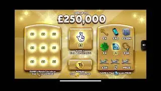 RARE 250,000 jackpot gold, big win.