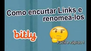 COMO ENCURTAR LINK e renomear - f&aacute;cil e r&aacute;pido