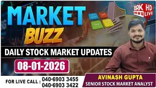 🔴LIVE : MARKET BUZZ | Daily Stock Market Updates || BRK News