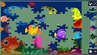 Vibrant Underwater World🐟🐠🐟🫧 Beautiful Puzzle 🧩//@jigsawpuzzlezone