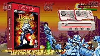 Evercade - The TURRICAN Collection : Let's try Super Turrican 2 (SNES) Version , 20 min Gameplay!