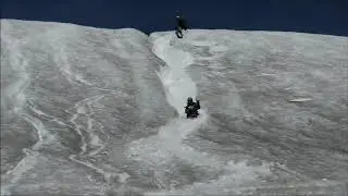 Villarica volcano descent (the quick way)
