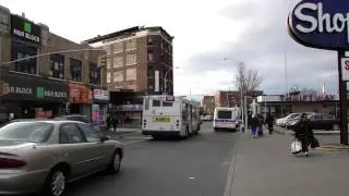 Orion VII Gen-II HLF Q113 at Beach 21st Street and Mott Avenue (12-21-12)