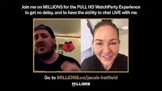 Join MMA Content Creator, The Fighting Queens, for a live streaming event on MILLIONS.co