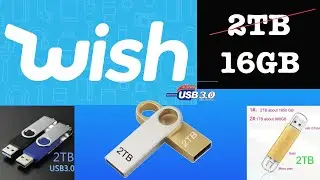 Wish com Can it be Trusted? 2TB USB STICK &pound;7