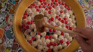 ASMR: Stirring Wood Soup with a Wooden Mallet – Relaxing Sounds for You to Fall Asleep!
