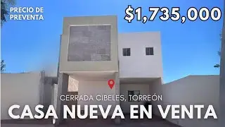 La MEJOR CASA en Venta 🏠 TOTALMENTE NUEVA y EQUIPADA 😱 Cerrada Cibeles, Torreón, Coahuila 📍