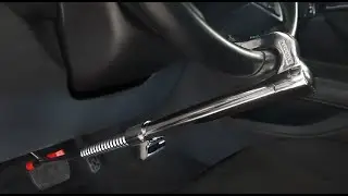 KRASER KR837 Lenkradschloss PKW LKW Vans SUVs Bar Pedal Anti-Diebstahl Sicherheit Universal