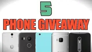 5 Smartphone Giveaway [CLOSED]
