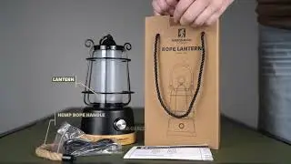 Sasquatch Rope Lantern Demo
