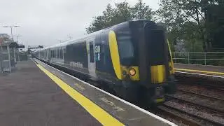 SWR Class 444021 Desiro & Class 444008 Passing Basingstoke The 19th of September 2023 with Horn Tone