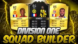 DIVISION ONE SQUAD BUILDER! - FIFA 17 ULTIMATE TEAM