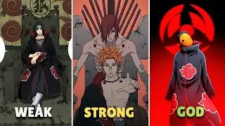 Ranking The Akatsuki From Weakest To Strongest (The Correct Way)