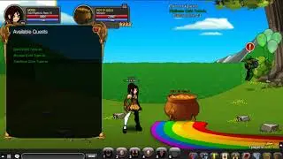 AQW Pot O' Gold drops! /join luck