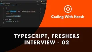 TypeScript Interview Questions for Freshers | Part 2 