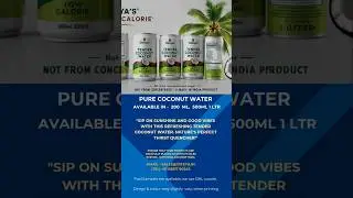 Thirst Quencher. #diteya #tendercoconut #coconut #shortsvideo #shorts