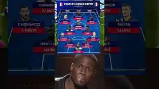 France squad depth 🇨🇵 #shorts #shortsfeed