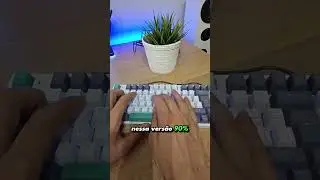 Teclado mec&acirc;nico 100% custo beneficio - Teclado gamer Machenike-K500