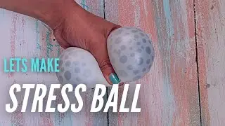 DIY Stress Ball | Squishy Ball | Balloon Stress Ball #Shorts
