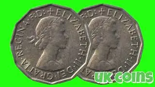World coin hunt  - 3 pence coin 1961 -   #50p #&pound;2 #gold #silver #coins