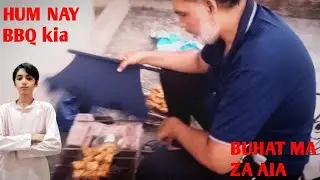 Nikkubhaiofficial hum nay BBQ kia buhat maza aia